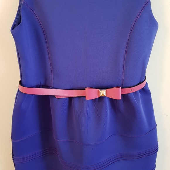 Blush by us Angel's dress with belt - Picture 3 of 4